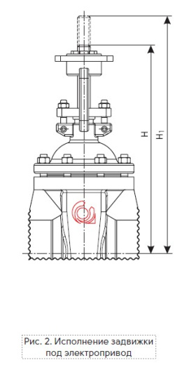 Задвижки клиновые DN 40…1200 РN 1,6…4,0 МПа